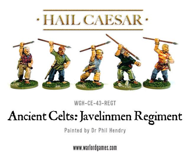 Hail Caesar: Enemies of Rome - Ancient Celts: Javelinmen Regiment