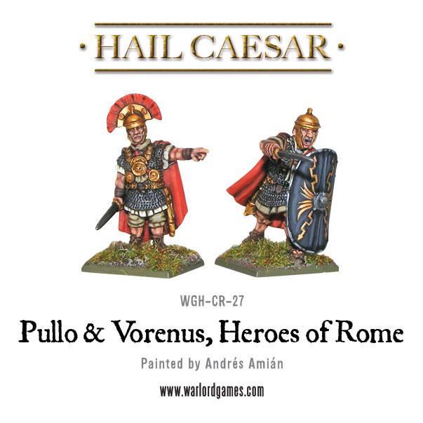 Hail Caesar: Romans - Caesarians Pullo and Vorenus, Heroes of Rome