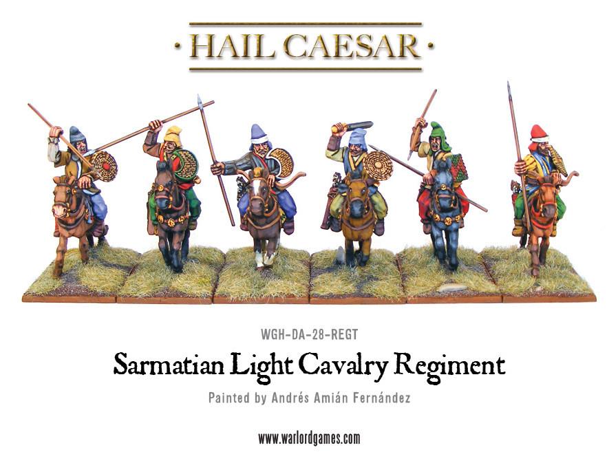 Hail Caesar: Enemies of Rome - Sarmatian Light Cavalry regiment