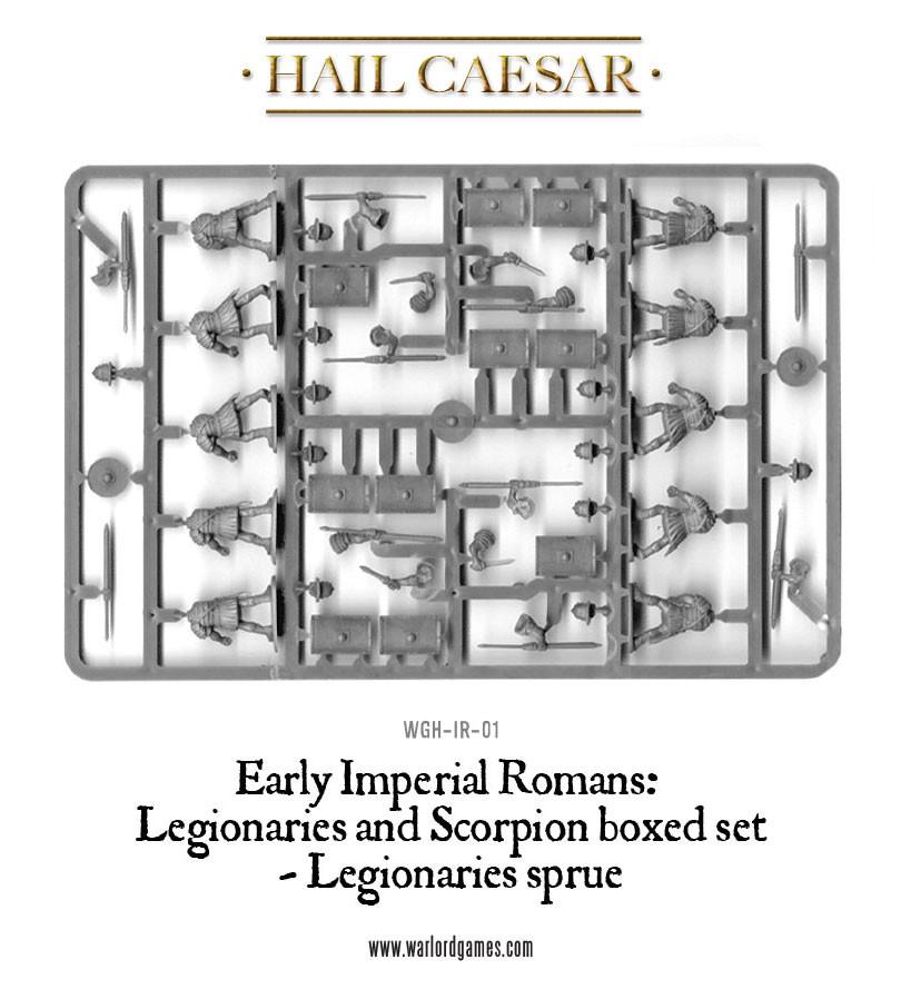 Hail Caesar: Romans - Early Imperial Romans: Legionaries and Scorpion boxed set
