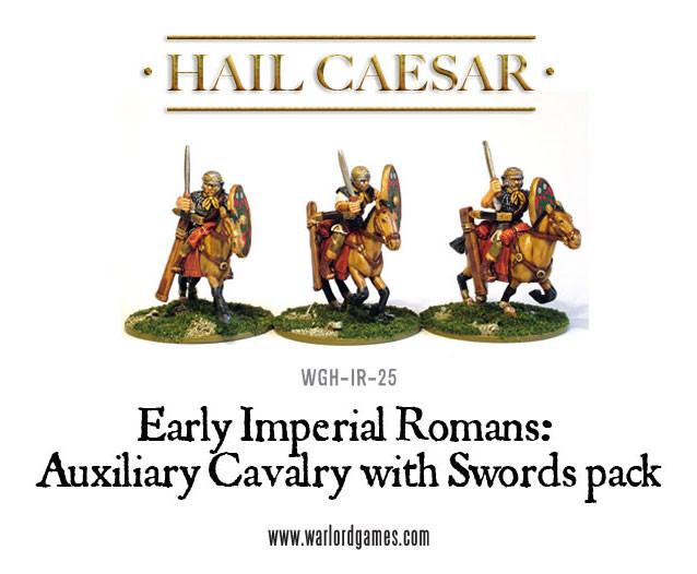 Hail Caesar: Romans - Early Imperial Romans: Auxiliary Cavalry with Swords