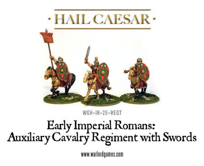 Hail Caesar: Romans - Early Imperial Romans: Auxiliary Cavalry Regiment with Swords