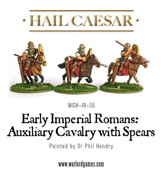 Hail Caesar: Romans - Early Imperial Romans: Auxiliary Cavalry with Spears