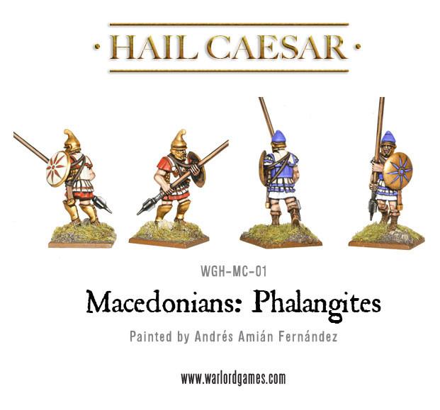 Hail Caesar: Aegean States - Macedonians: Phalangites plastic set