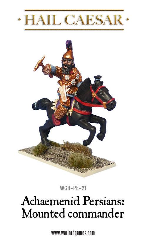 Hail Caesar: Aegean States - Achaemenid Persians: Mounted Persian commander