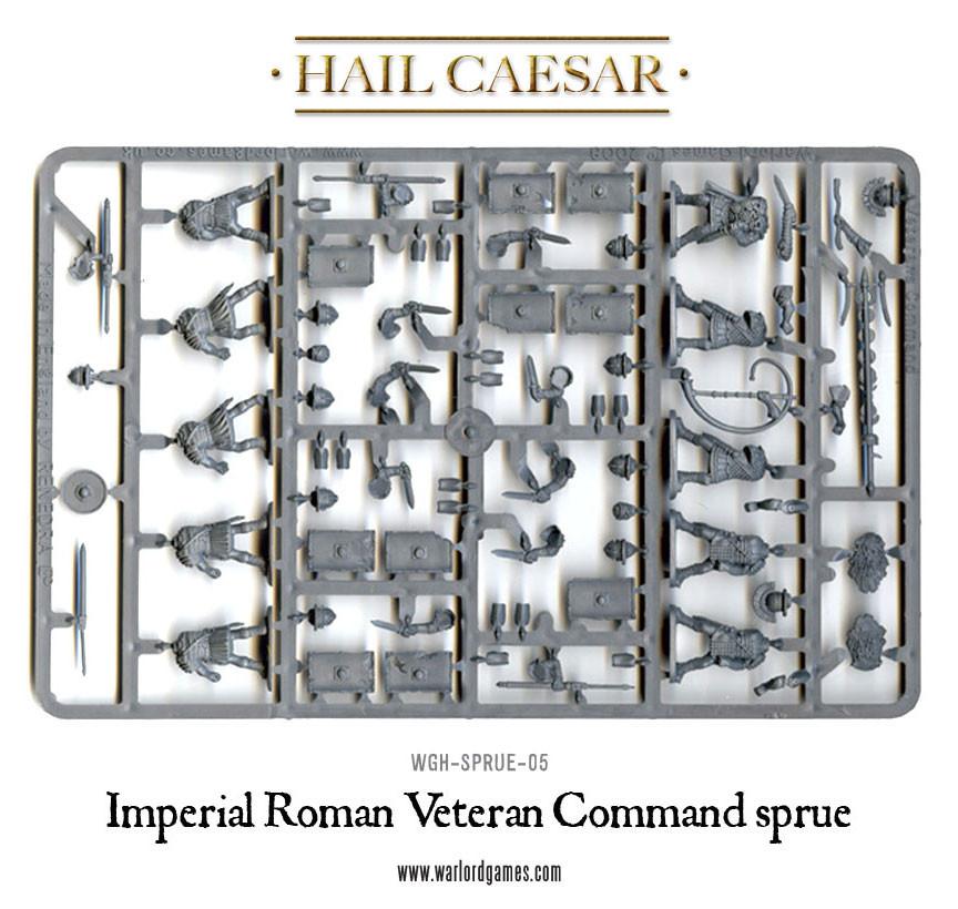 Hail Caesar: Romans - Imperial Roman Veteran Command Sprue