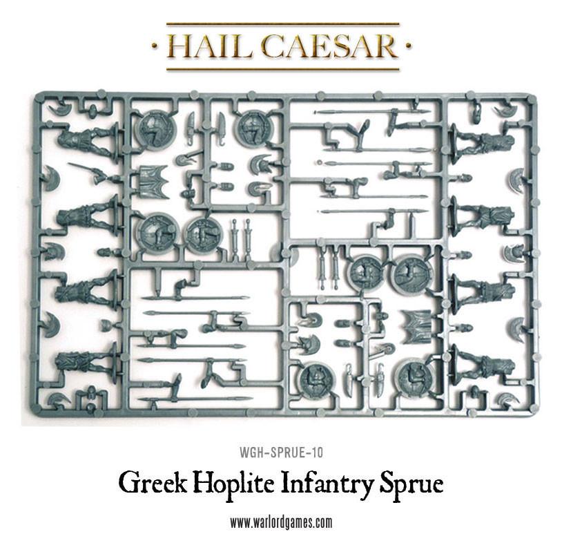 Hail Caesar: Aegean States - Greek Hoplite Infantry Sprue