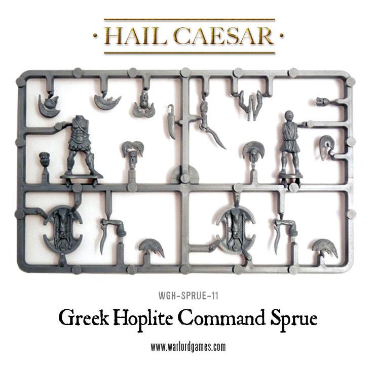 Hail Caesar: Aegean States - Greek Hoplite Command Sprue