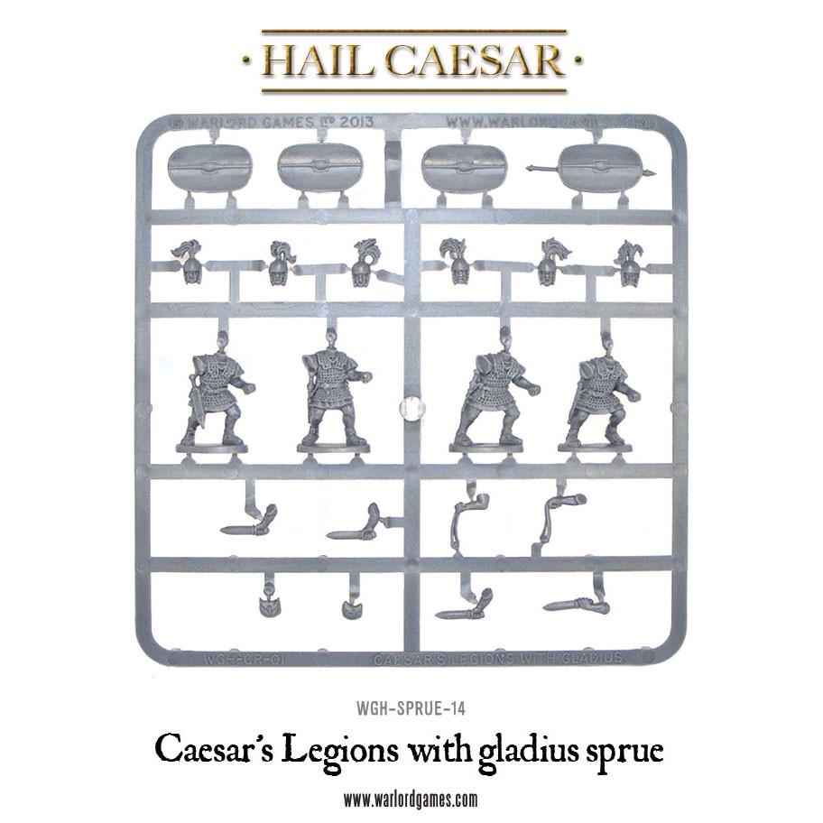 Hail Caesar: Romans - Caesar's Legions with gladius sprue