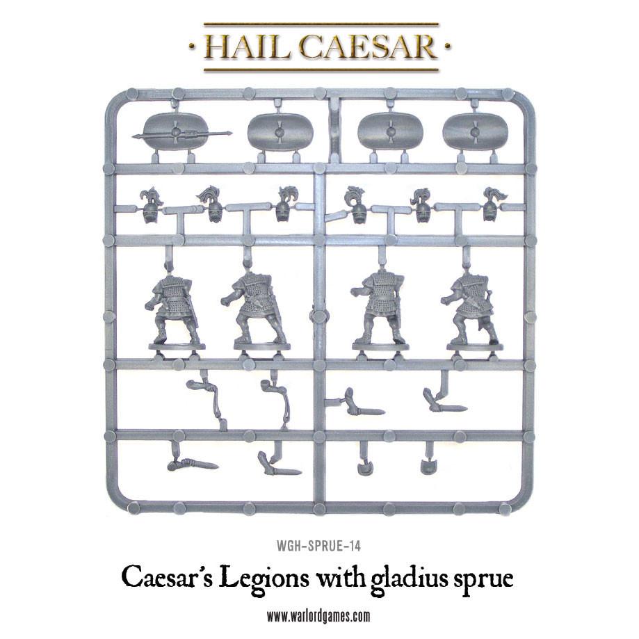 Hail Caesar: Romans - Caesar's Legions with gladius sprue