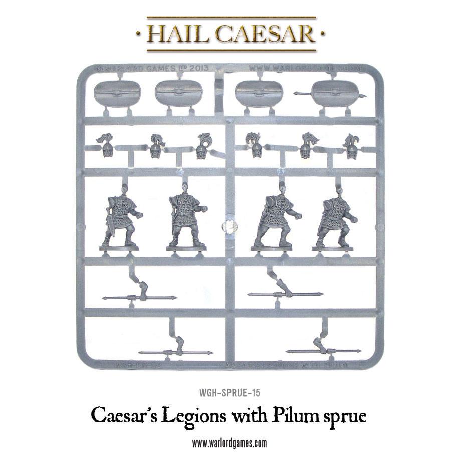 Hail Caesar: Romans - Caesar's Legions with pilum sprue