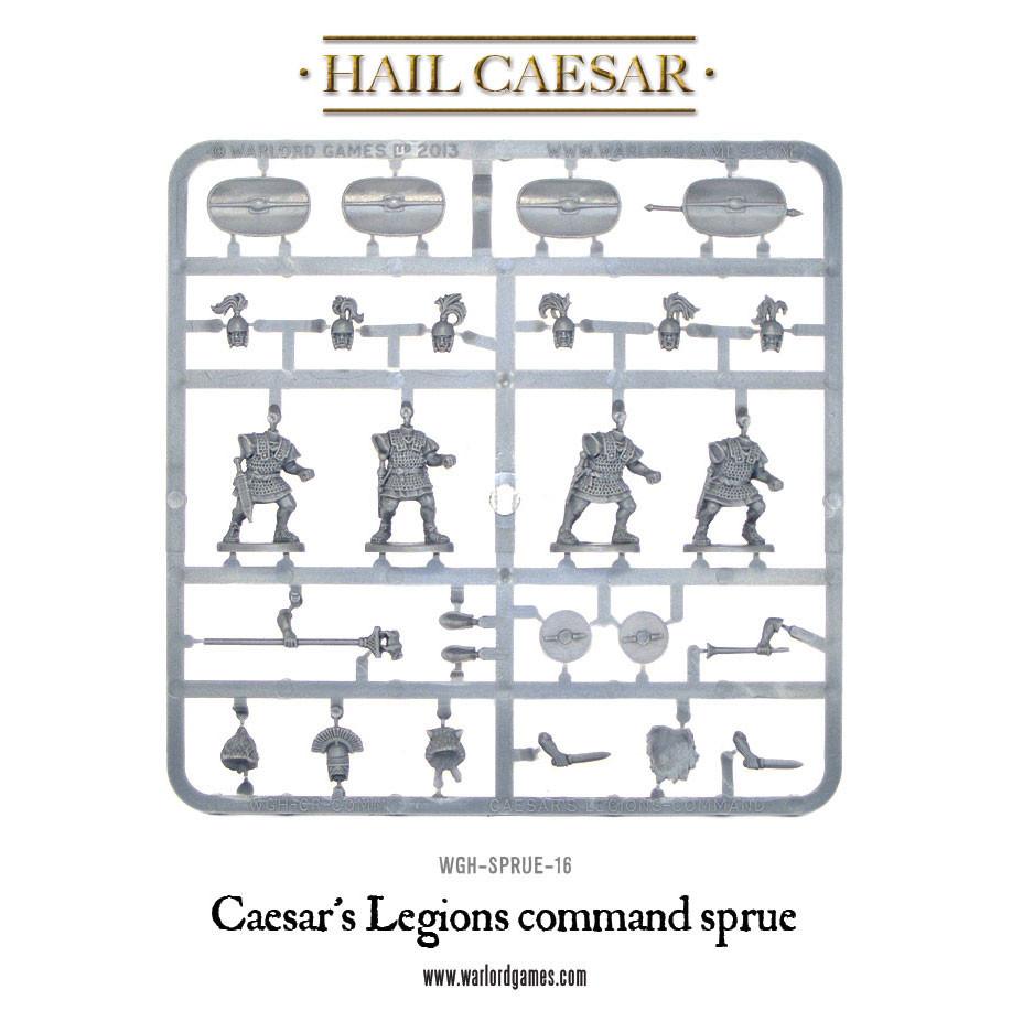 Hail Caesar: Romans - Caesar's Legions command sprue