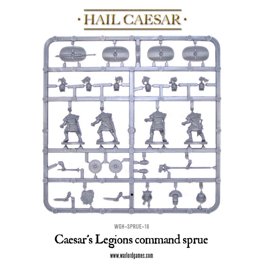 Hail Caesar: Romans - Caesar's Legions command sprue