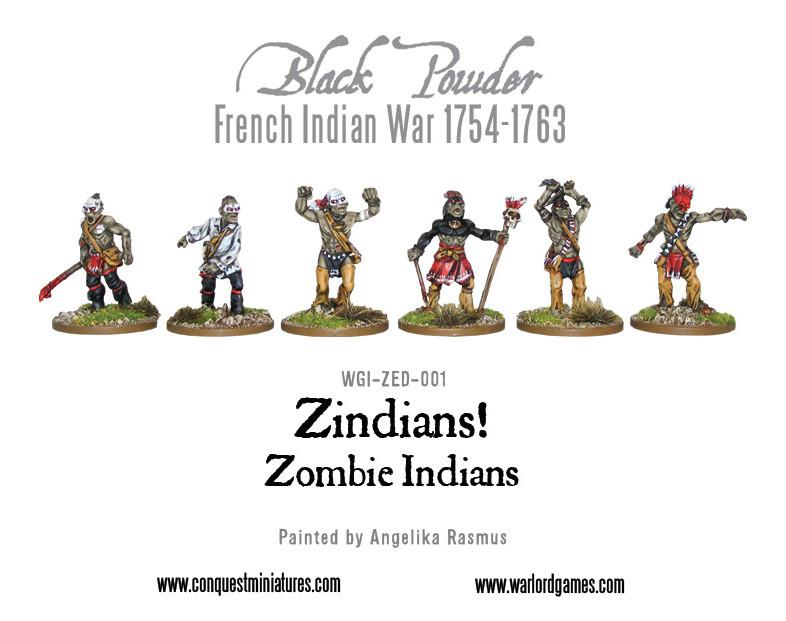 Warlords of Erehwon: Undead - Zindians! - Zombie Indians