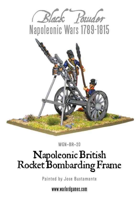 Black Powder: British - Napoleonic British Rocket Bombarding Frame