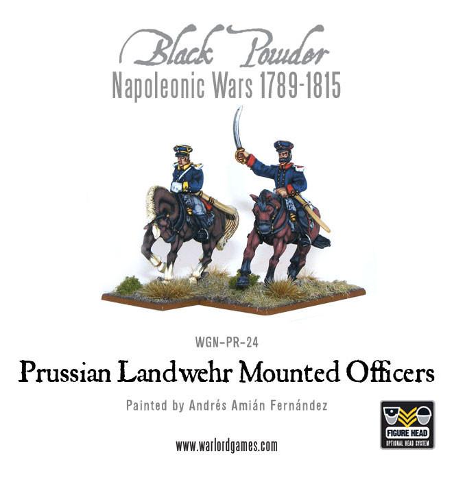 Black Powder: Prussians - Napoleonic Wars: Prussian Landwehr Mounted Officers 1789-1815