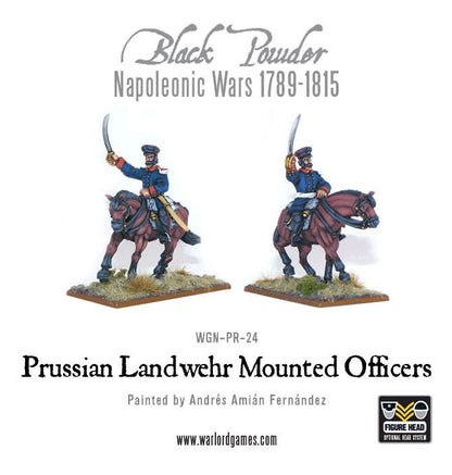Black Powder: Prussians - Napoleonic Wars: Prussian Landwehr Mounted Officers 1789-1815