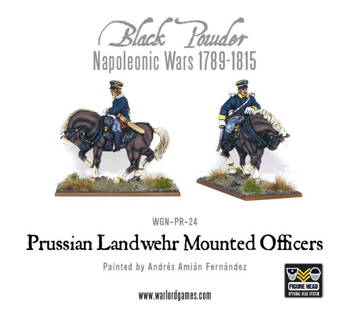 Black Powder: Prussians - Napoleonic Wars: Prussian Landwehr Mounted Officers 1789-1815