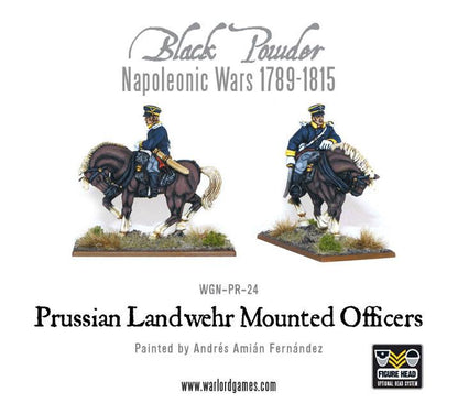 Black Powder: Prussians - Napoleonic Wars: Prussian Landwehr Mounted Officers 1789-1815