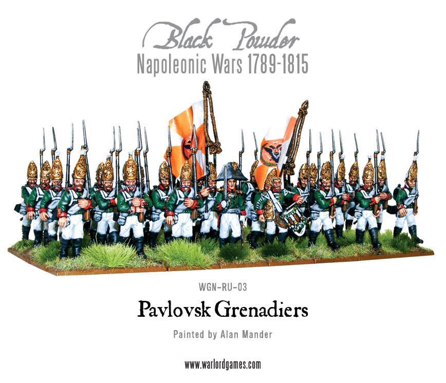 Black Powder: Napoleonic Wars: Pavlovsk Grenadier Regiment 1789-1815