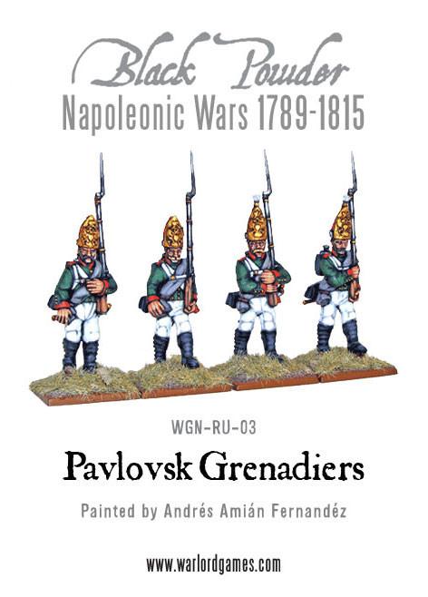 Black Powder: Napoleonic Wars: Pavlovsk Grenadier Regiment 1789-1815