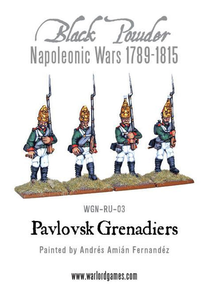 Black Powder: Napoleonic Wars: Pavlovsk Grenadier Regiment 1789-1815