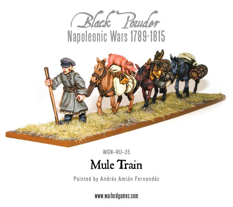 Black Powder: British - Napoleonic Wars: Mule Train 1789-1815