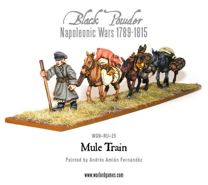 Black Powder: British - Napoleonic Wars: Mule Train 1789-1815