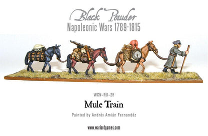 Black Powder: British - Napoleonic Wars: Mule Train 1789-1815