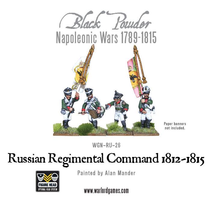 Black Powder: Russian Infantry 1812-1815 Box Set command