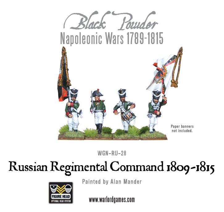 Black Powder: Russian Infantry 1809-1815 Box Set command