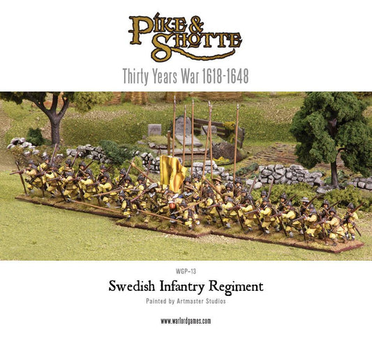 Pike & Shotte: The English Civil Wars & Thirty Years War - Swedish Infantry Regiment boxed set