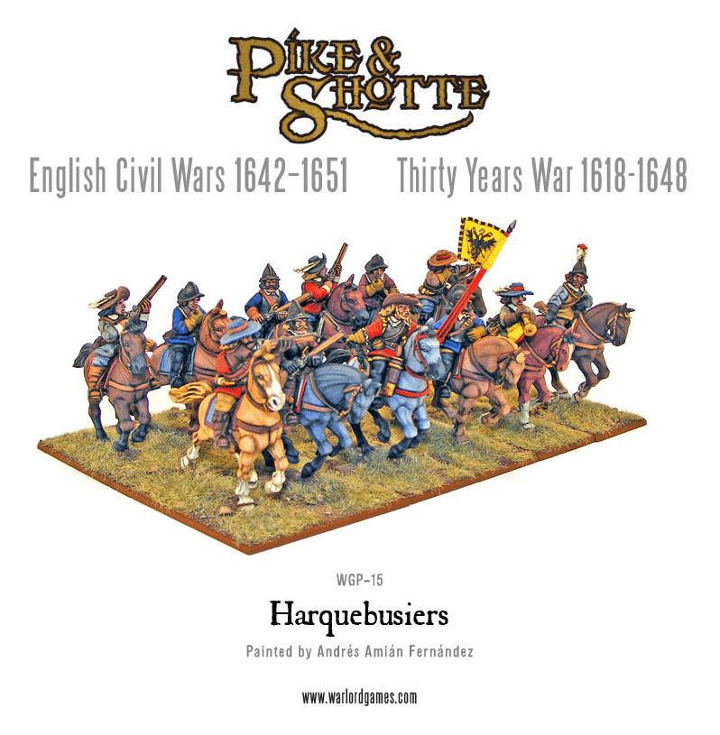 Pike & Shotte: The English Civil Wars & Thirty Years War - Harquebusiers boxed set