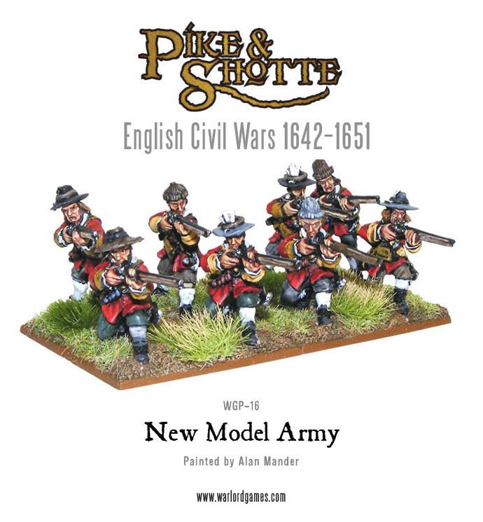 Pike & Shotte: The English Civil Wars & Thirty Years War - New Model Army boxed set