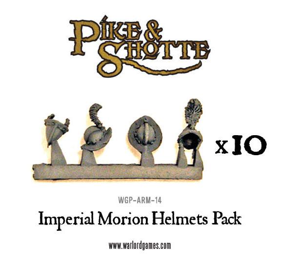 Pike & Shotte: The English Civil Wars & Thirty Years War - Imperial Morion helmets pack (40)