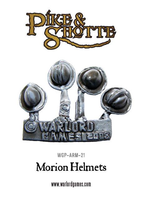 Pike & Shotte: The English Civil Wars & Thirty Years War - Morion helmets