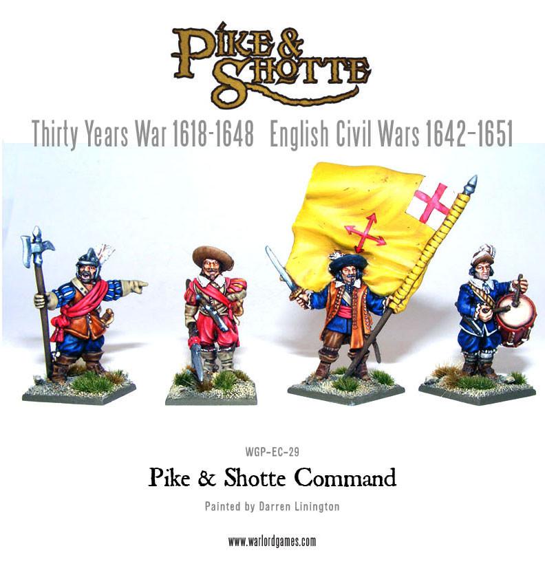 Pike & Shotte: The English Civil Wars & Thirty Years War - Command