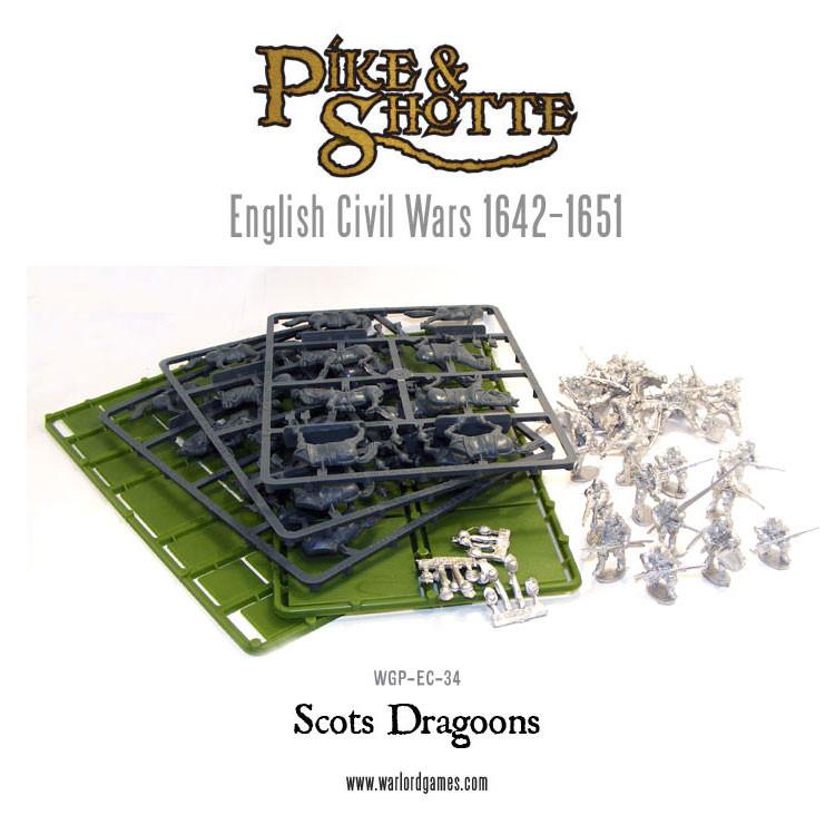 Pike & Shotte: The English Civil Wars & Thirty Years War - Scots Dragoons boxed set