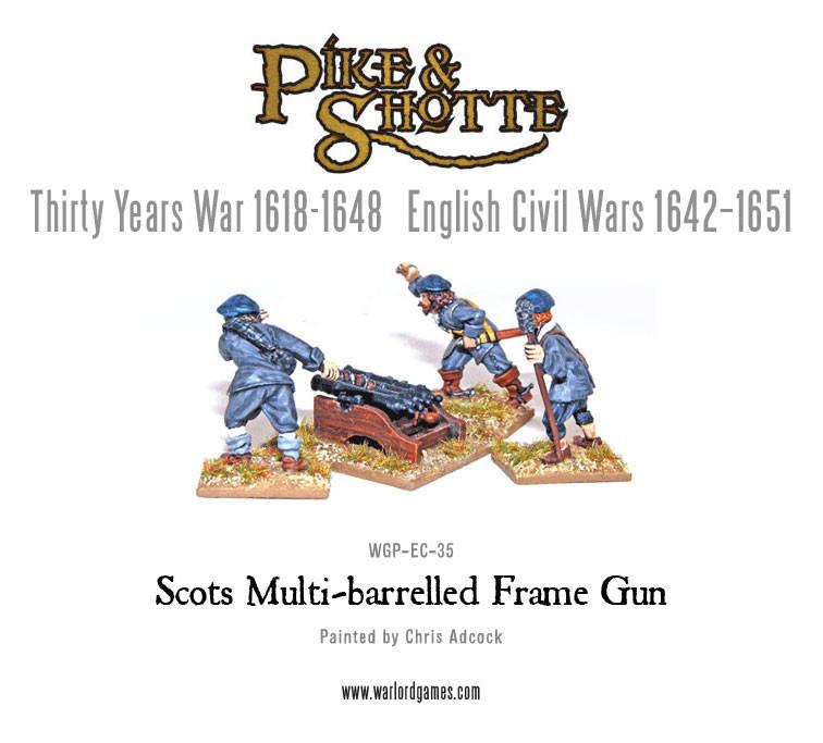 Pike & Shotte: The English Civil Wars & Thirty Years War - Scots Multi-barrelled Frame Gun