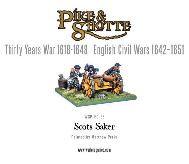Pike & Shotte: The English Civil Wars & Thirty Years War - Scots Saker Cannon