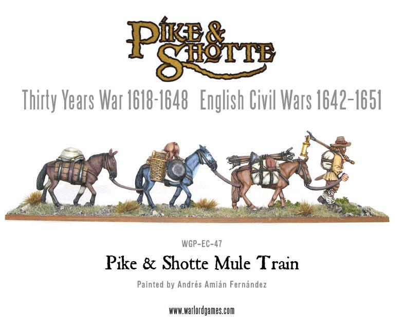 Pike & Shotte: The English Civil Wars & Thirty Years War - Mule Train