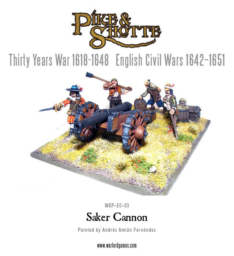 Pike & Shotte: The English Civil Wars & Thirty Years War - Saker Cannon