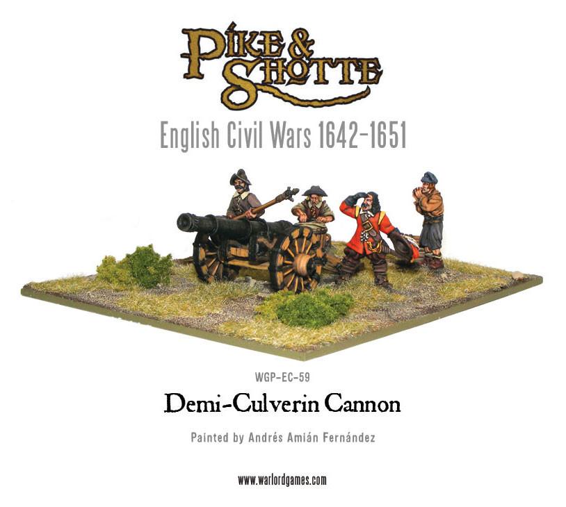 Pike & Shotte: The English Civil Wars & Thirty Years War - Demi-culverin cannon
