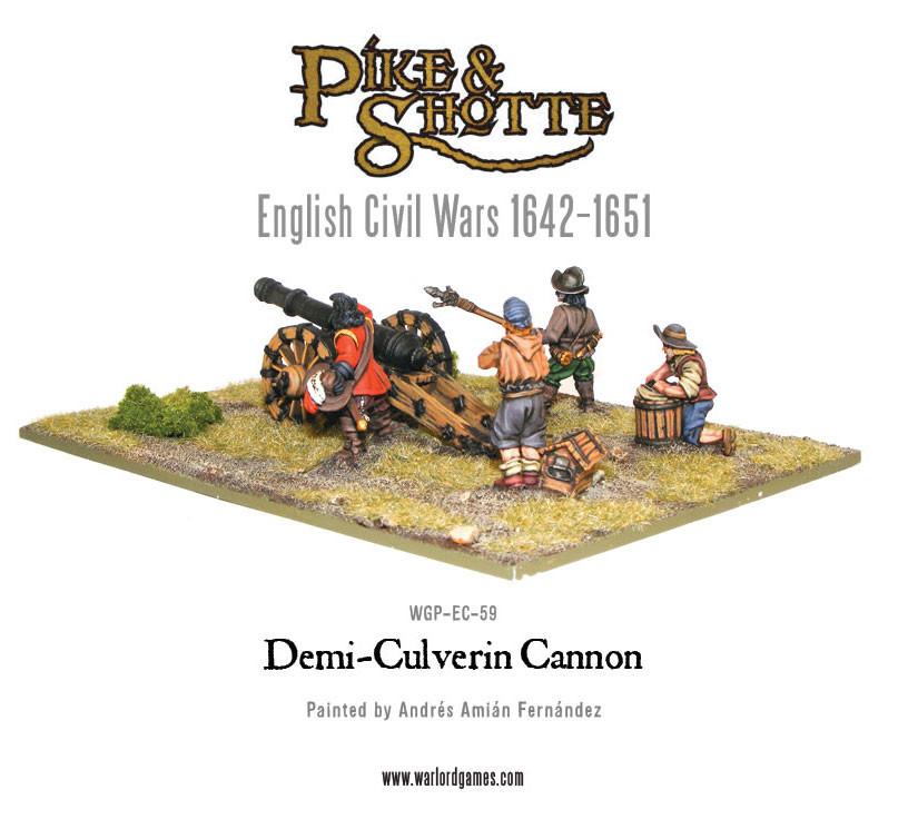 Pike & Shotte: The English Civil Wars & Thirty Years War - Demi-culverin cannon