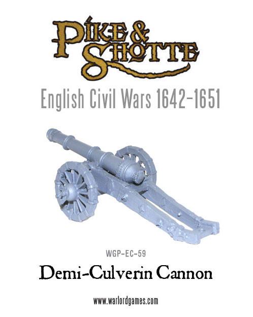 Pike & Shotte: The English Civil Wars & Thirty Years War - Demi-culverin cannon