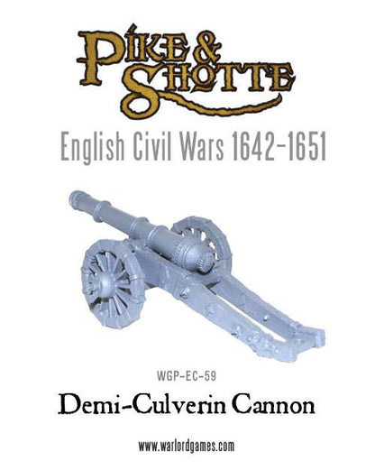 Pike & Shotte: The English Civil Wars & Thirty Years War - Demi-culverin cannon
