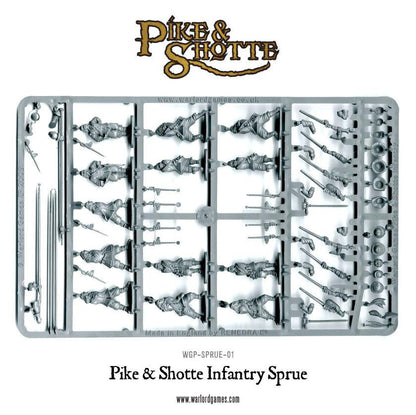 Pike & Shotte: The English Civil Wars & Thirty Years War - Imperialist Infantry Regiment boxed set