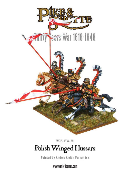 Pike & Shotte: The English Civil Wars & Thirty Years War - Polish Winged Hussars pack