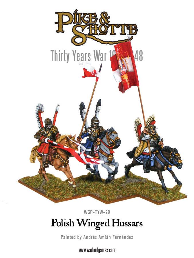 Pike & Shotte: The English Civil Wars & Thirty Years War - Polish Winged Hussars pack