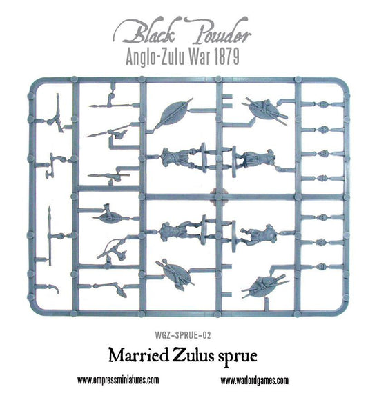 Black Powder: Married Zulus Sprue